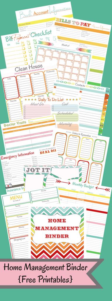 The best free printables to help you organize your home and life! You have to see the amazing ideas for home decorating and organization!