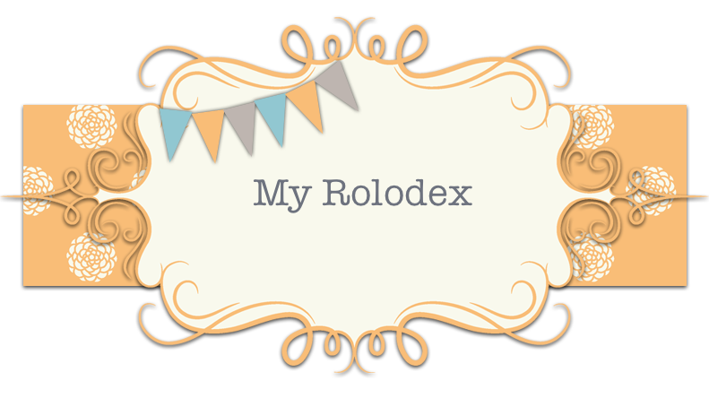my rolodex