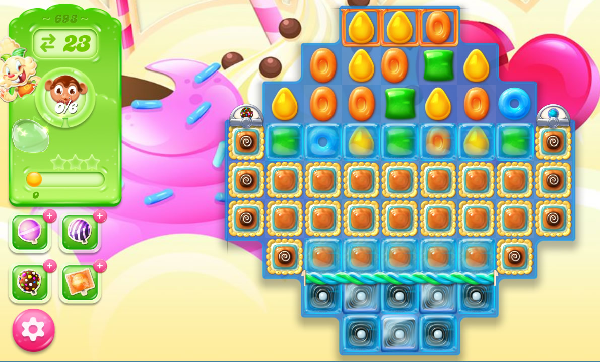 Candy Crush Jelly Saga level 693 Candy Crush Jelly Saga level 693