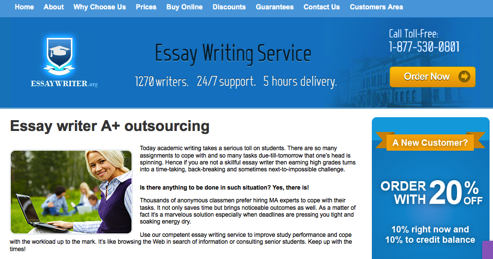 Essay writer org