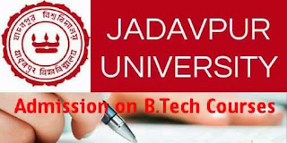 Direct Admission at Jadavpur University on B.Tech courses & Open Counselling 1