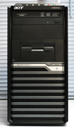 Acer Veriton M670G Core2Quad Cpu Built-up Branded bekas 