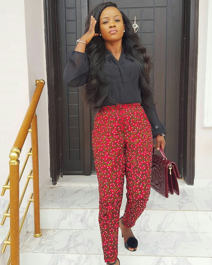 Kitenge trousers and jumpsuit outfits.. | fashenista