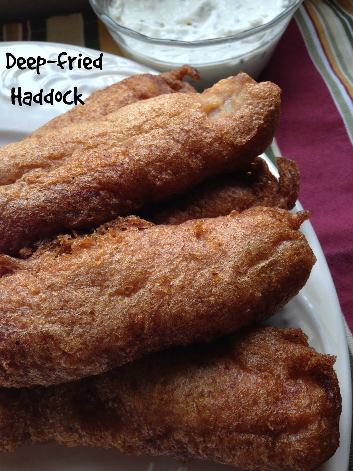 Deepfried Haddock Turnips 2 Tangerines