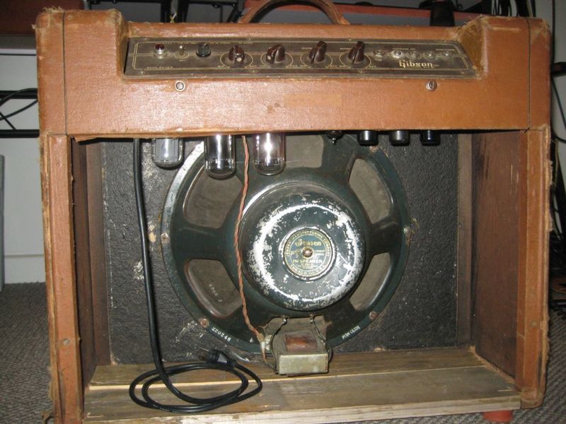 Canadian Vintage Guitar Hunt 1950 GIBSON GA75 Tube Guitar Amplifier