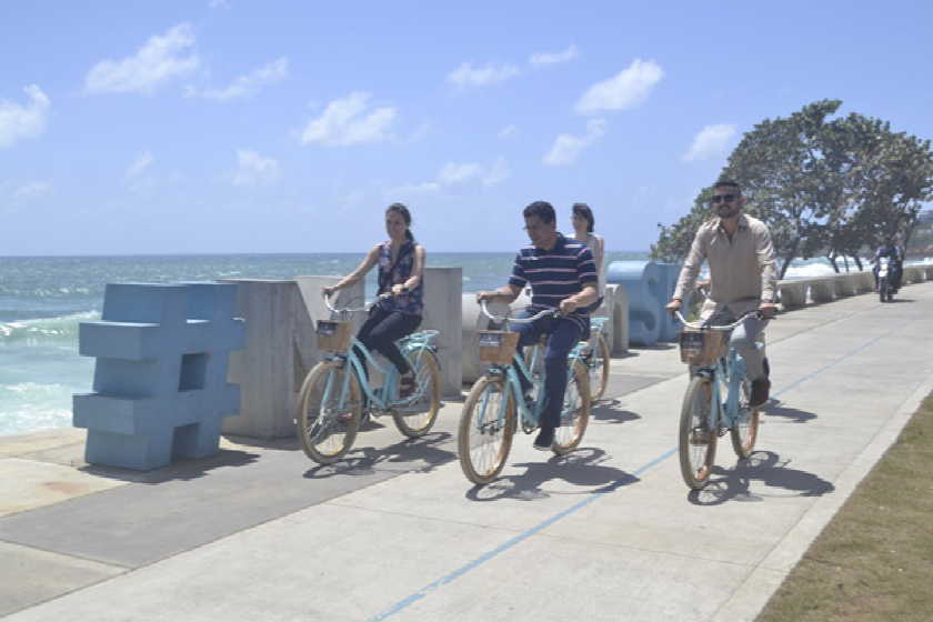 Preparan locaciones para crear sistema de ciclovía en la capital ciclovía
