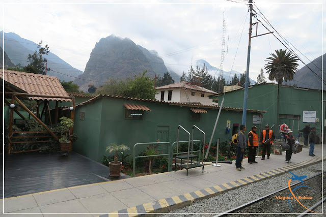 Estação de trens de Ollantaytambo, Peru