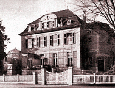 Villa Gartenstraße 5 in Oldenburg. Formerly used by the "Brücke der Nationen" (cultural centre)