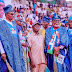 Buhari, Tinubu, APC leaders disgraced during Ogun rally, as protesting crowd pelt them with stones