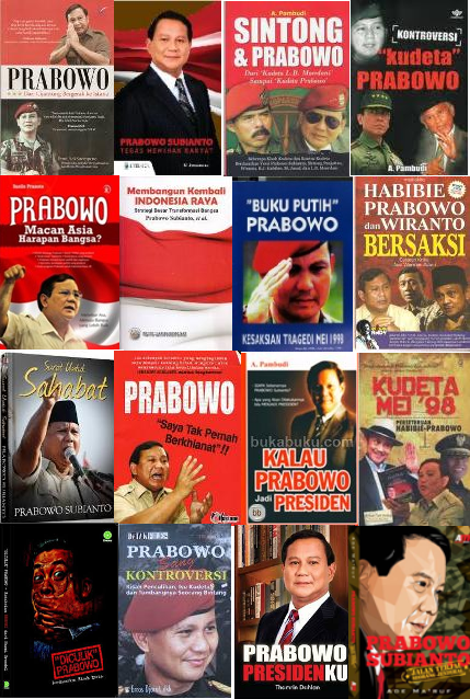 Ini Dia Buku-Buku Tentang Prabowo Subianto