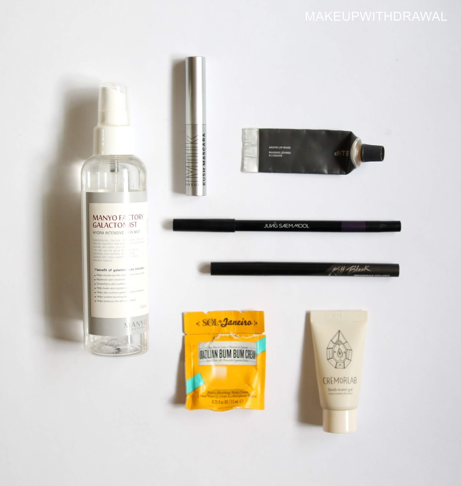 50 Words or Less Empties Makeup Withdrawal