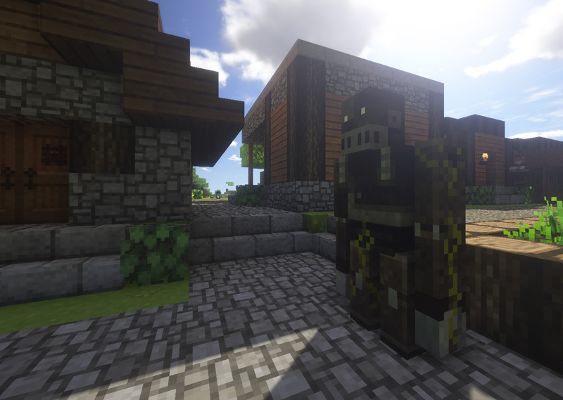 アイアンゴーレム テクスチャいじりながらminecraft生活