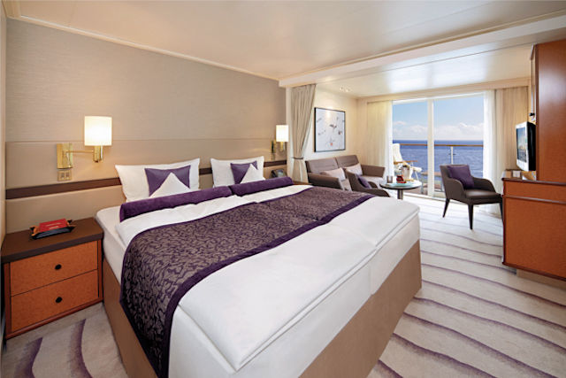 Veranda Suite der MS EUROPA (C) Hapag-Lloyd Cruises Veranda Suite der MS EUROPA (C) Hapag-Lloyd Cruises