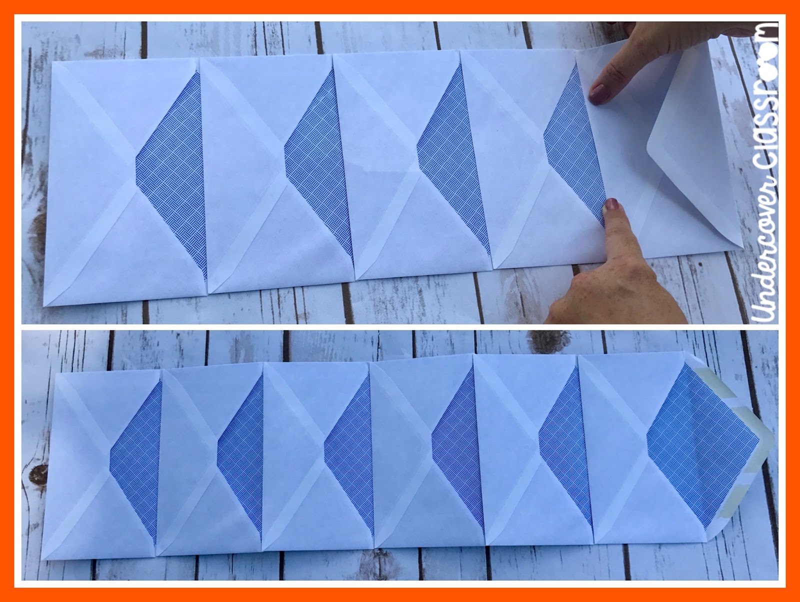 Accordion Envelope Books Undercover Classroom