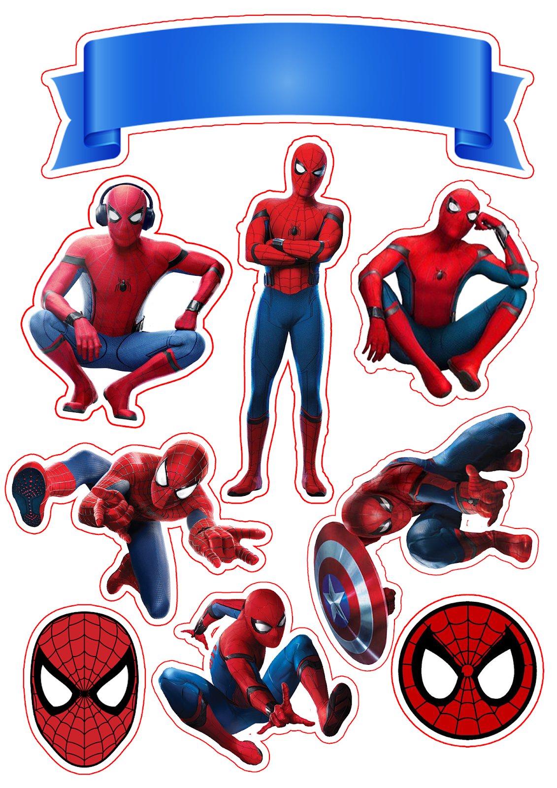 Spiderman Movie Free Printable Cake Toppers Oh My Fiesta For Geeks