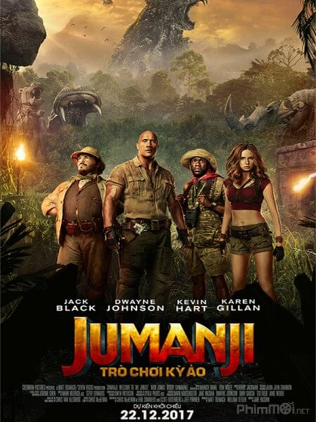 Tro choi ky ao - Jumanji: Welcome to the Jungle 2017 Vietsub Tro choi ky ao - Jumanji: Welcome to the Jungle 2017 Vietsub