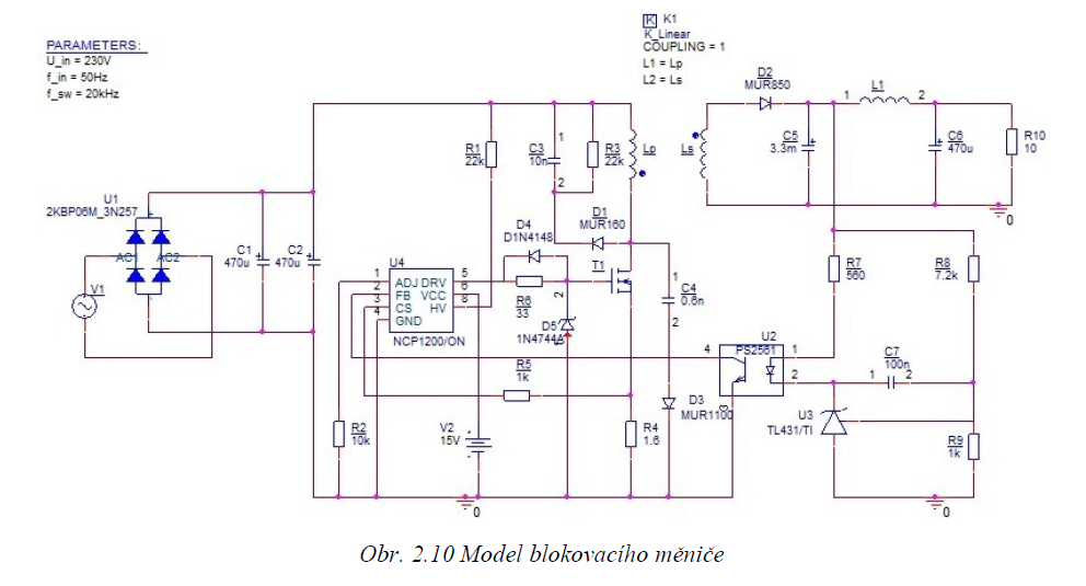 NCP1200 Low power universal Off-Line Supplies YouSpice
