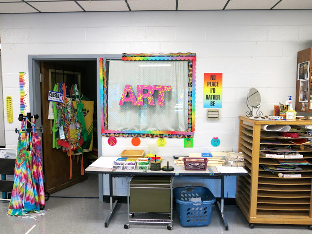 Cassie Stephens: In the Art Room: Art Room Tour Before and After ...