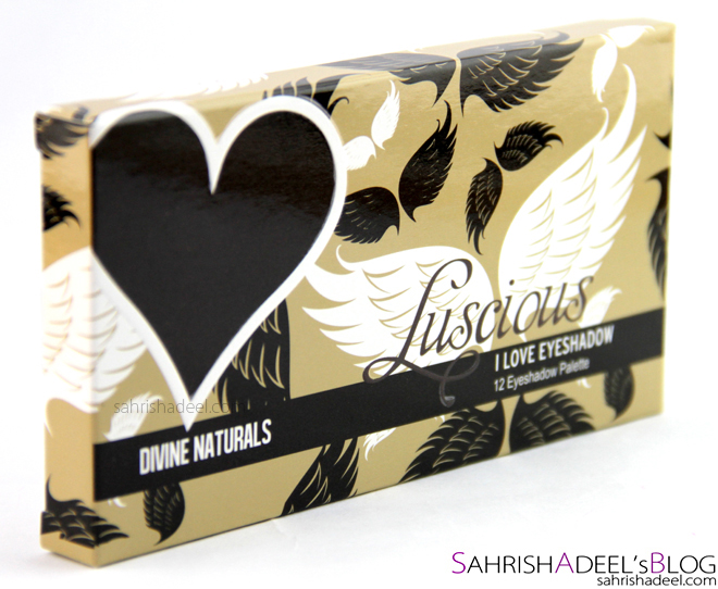 I love Eye Shadow Palette in Divine Naturals by Luscious Cosmetics - Review & Swatches