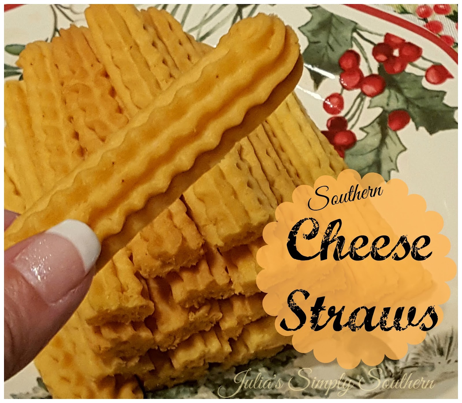 Julia's Simply Southern Southern Cheese Straws