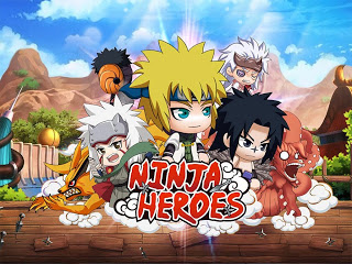 Download Ninja Heroes Apk v1.1.0( Mega MOD+GOLD )