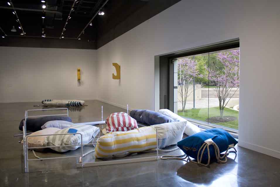 Art Aware Fluffing the Pillows