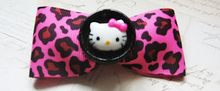 Hello Kitty hair bow accessory