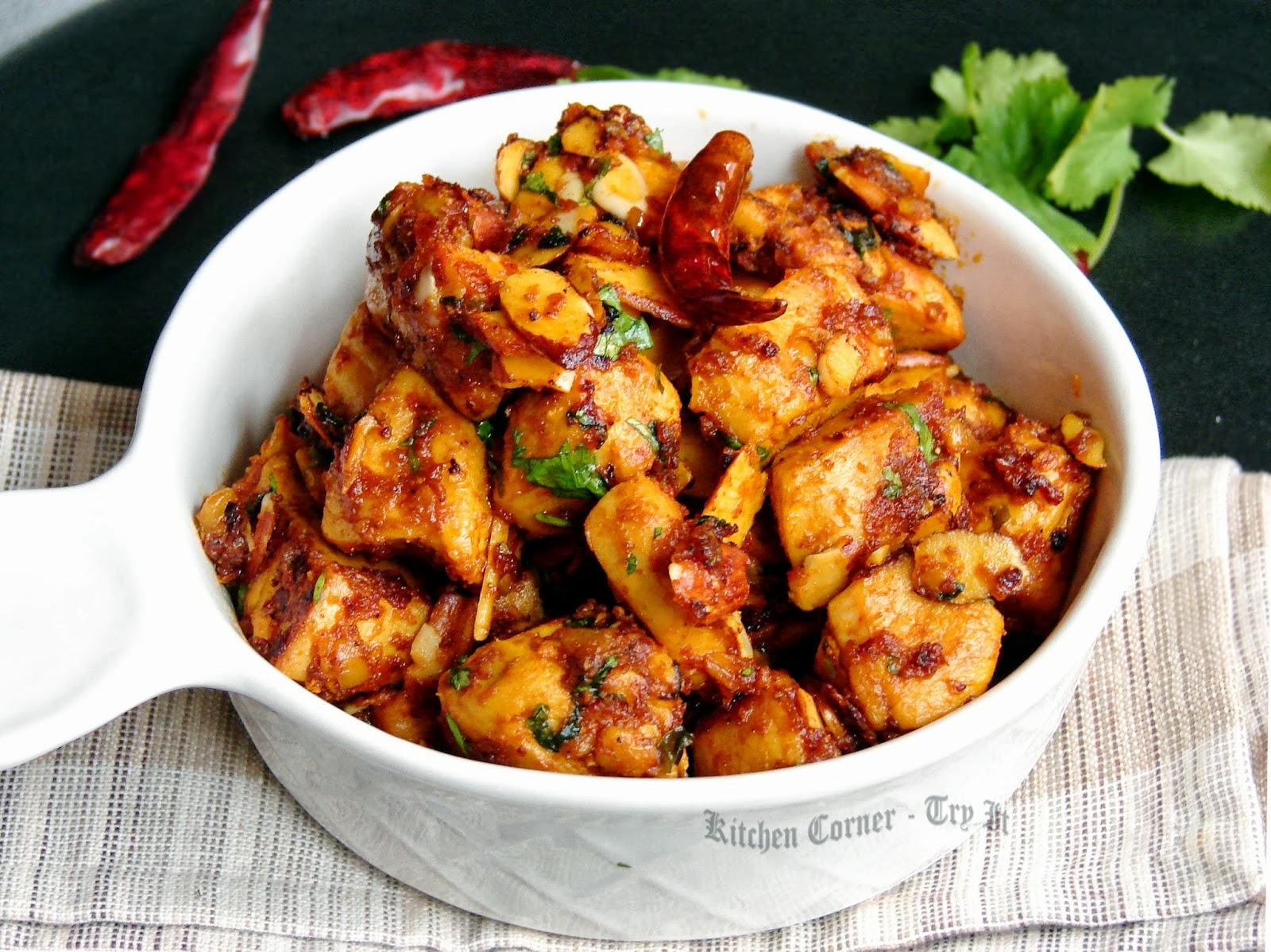 Spicy Almond Chicken Easy Pan Fried Chicken