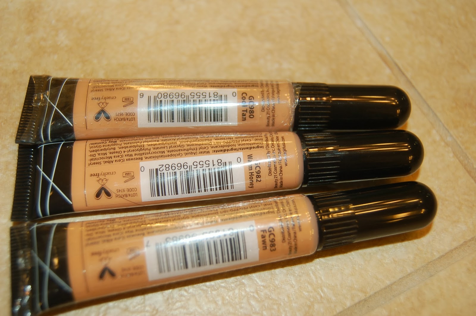 An Eye Makeup Addicts Blog Swatches LA Girl HD Concealers