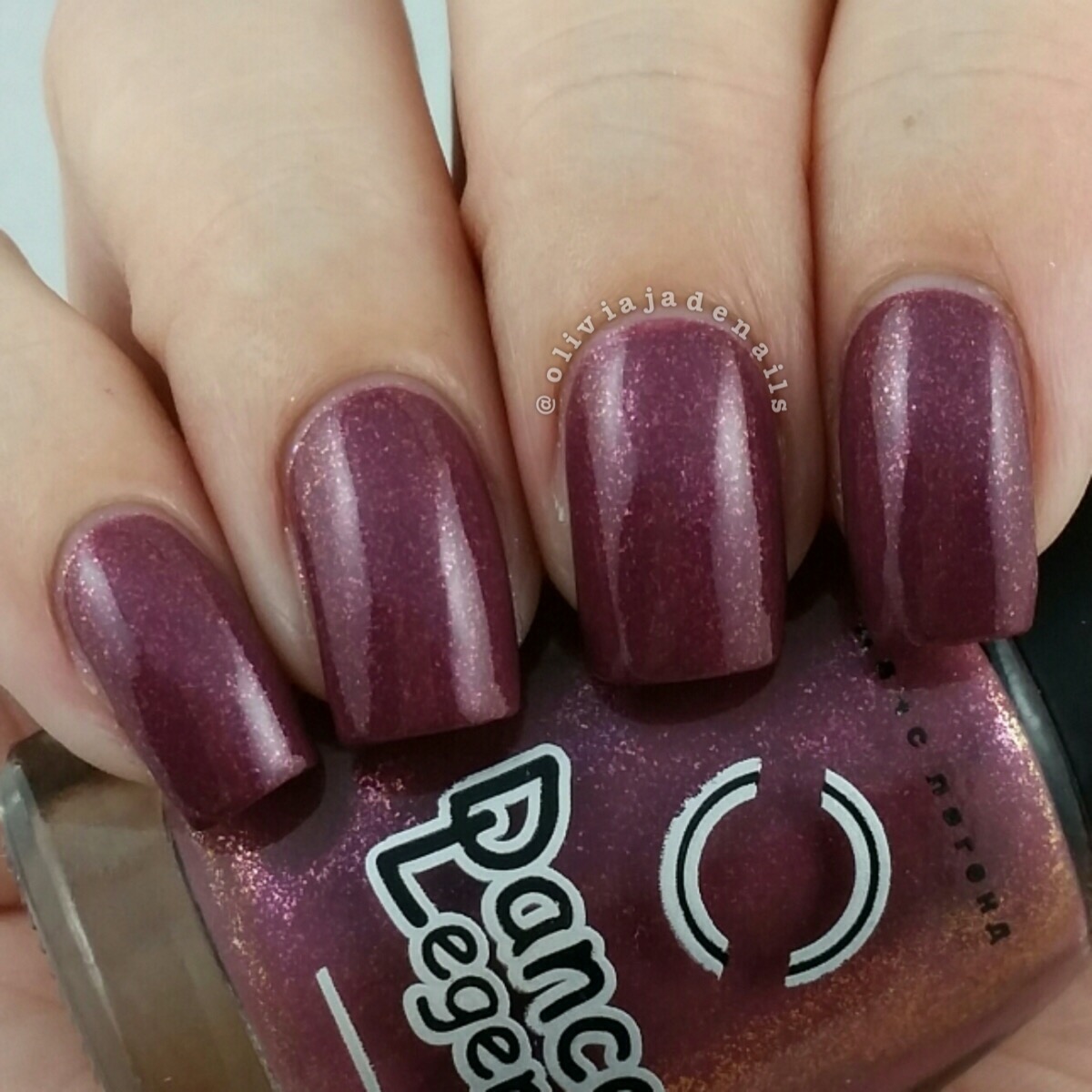 Dance Legend 96 swatched by Olivia Jade Nails
