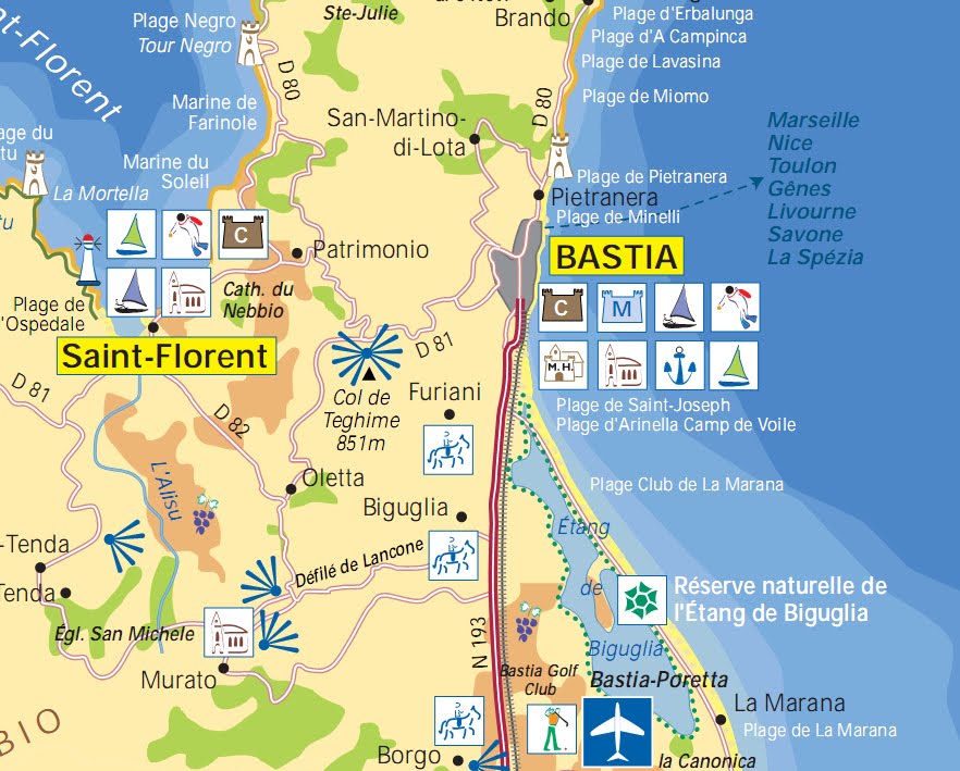 news tourism world: Carte de Bastia Region images news tourism world: Carte de Bastia Region images