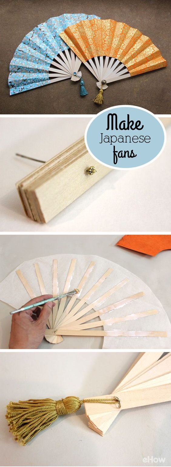 How To Make Japanese Fans How To Make Japanese Fans