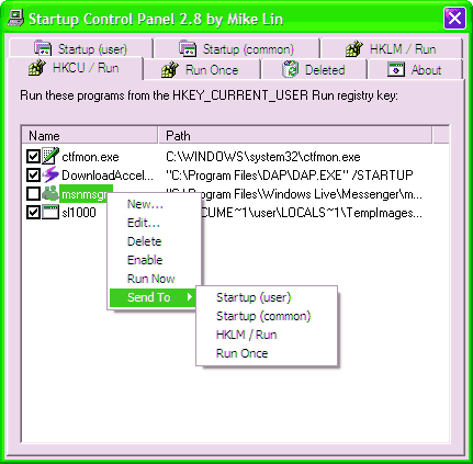 Startup Control Panel Latest Version V 2.8 for Windows Free Download