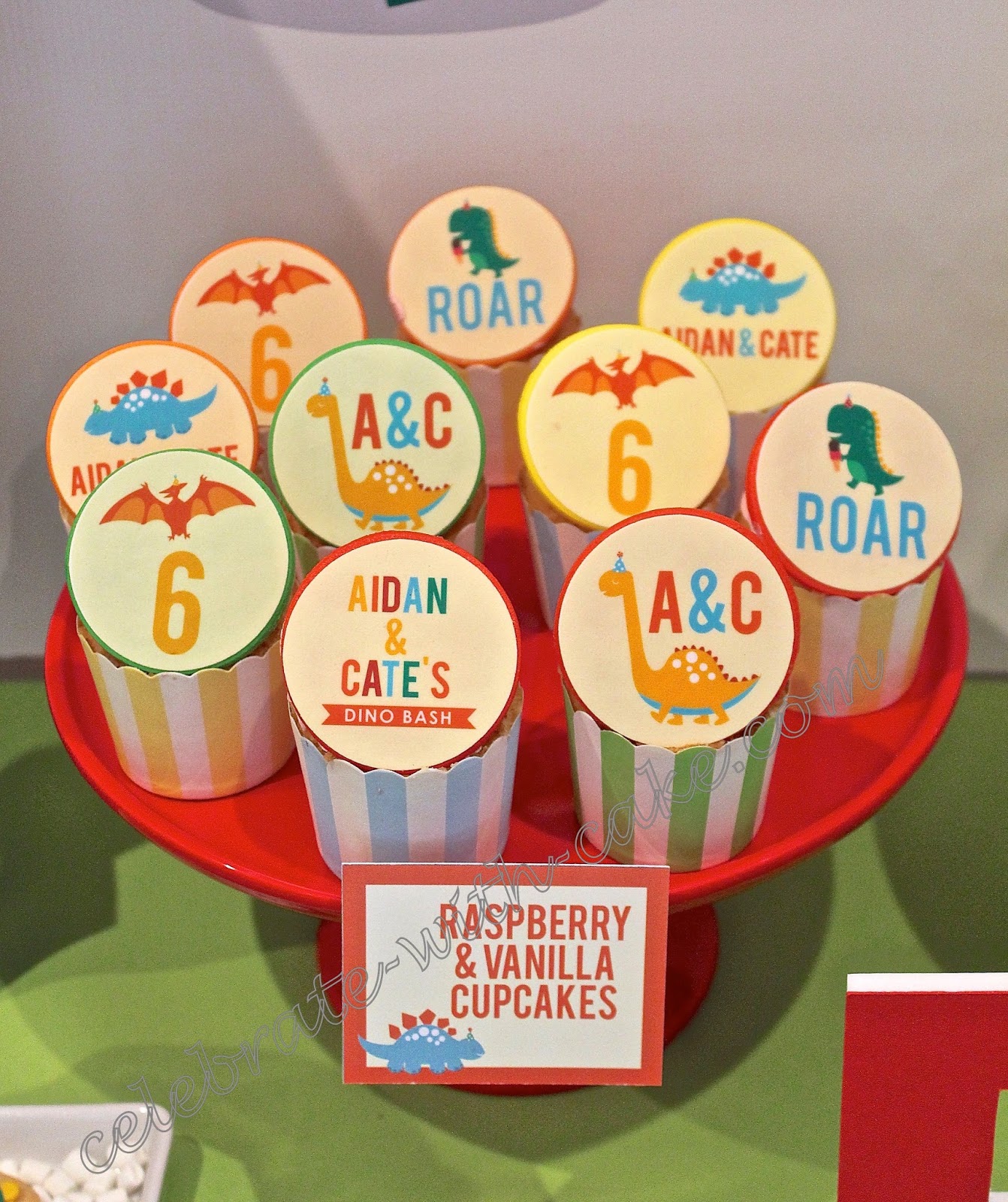 Cute Dinosaur Themed Dessert Table (click post for more pictures)