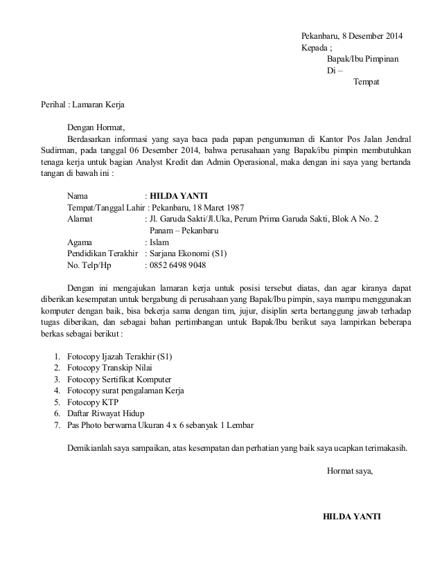 Cara Membuat Surat Lamaran Kerja Kantor | surat lamaran kerja kantor pos ben jobs Cara Membuat Surat Lamaran Kerja Kantor | surat lamaran kerja kantor pos ben jobs