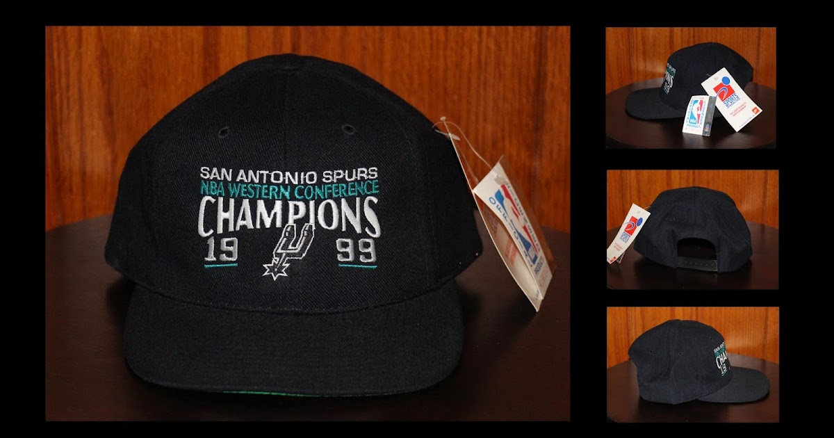 1999 spurs championship hat