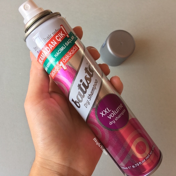 BATISTE XXL VOLUME KURU ŞAMPUANblogluYORUM Gökçe Bağtır Kozmetik