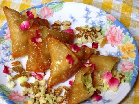 Sweet,samosa,Recipe