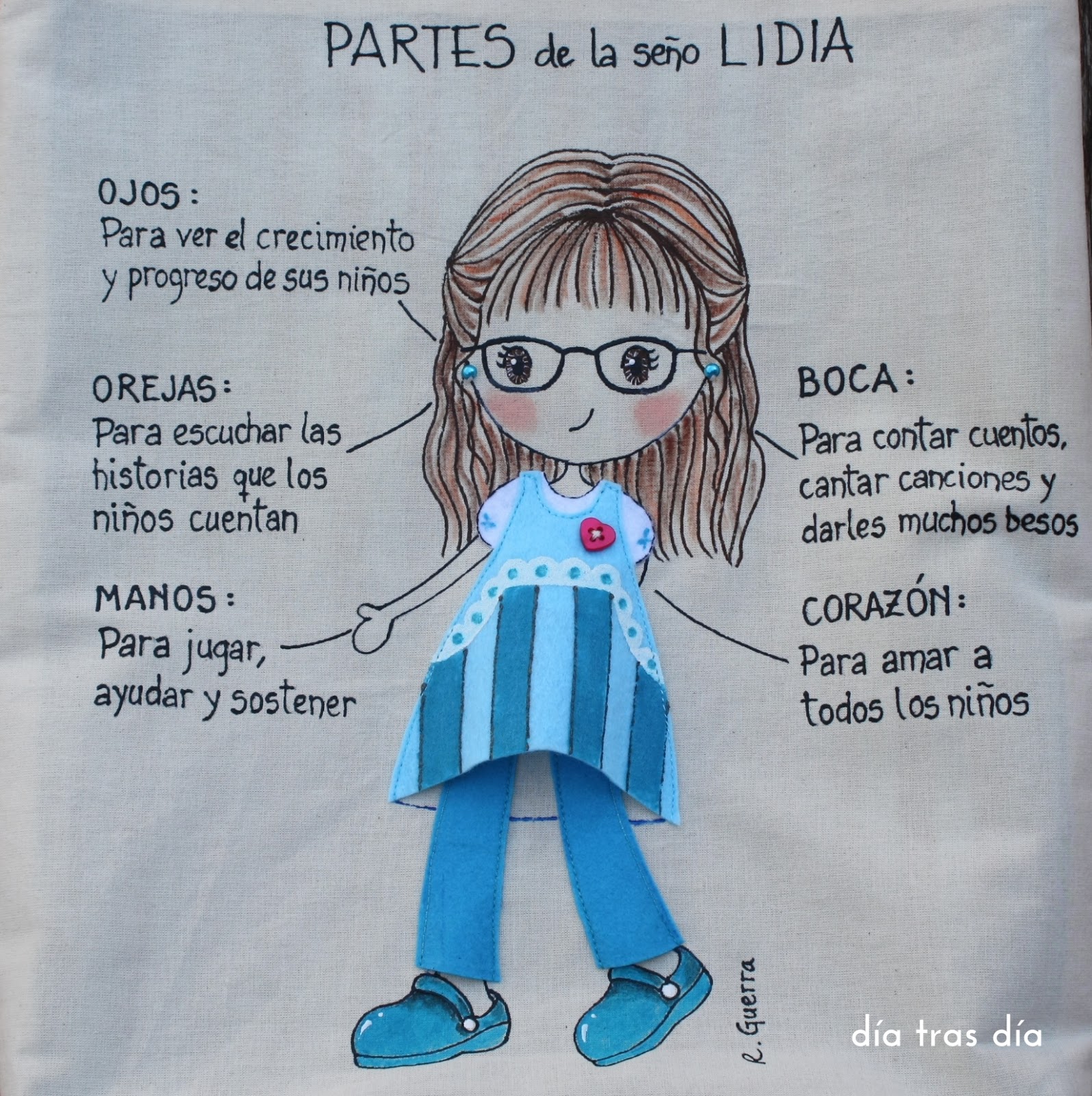 DÍA TRAS DÍA PARTES DE UNA MAESTRA