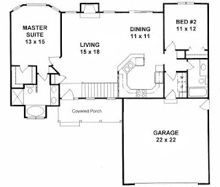 2 Bedroom House Plans with garage 2 Bedroom House Plans