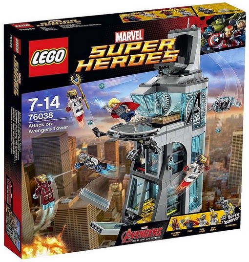 Official LEGO AVENGERS AGE OF ULTRON Building Set Images