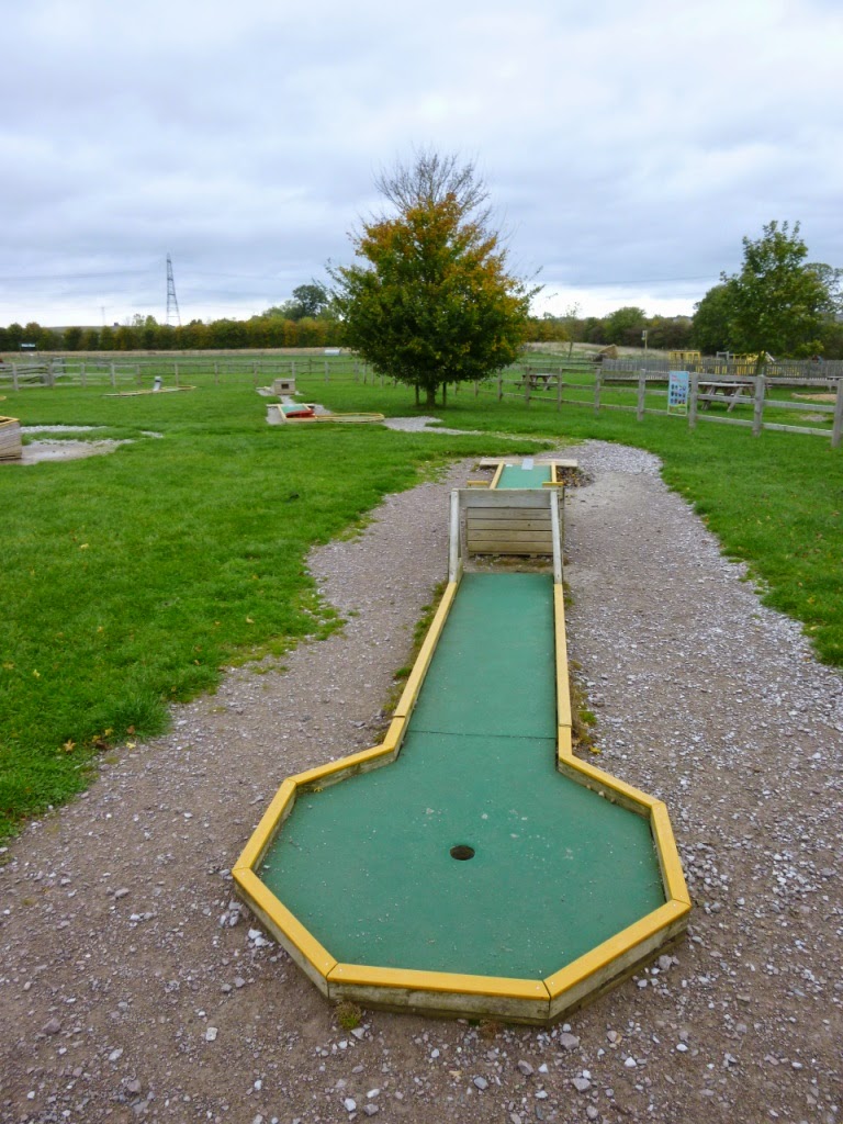Crazy Golf course at Mead Open Farm