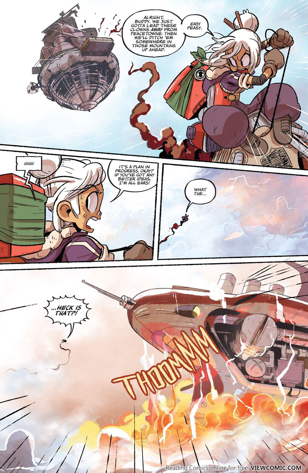 Tyson Hesse's Diesel 002 (2015) …………… reading comics online