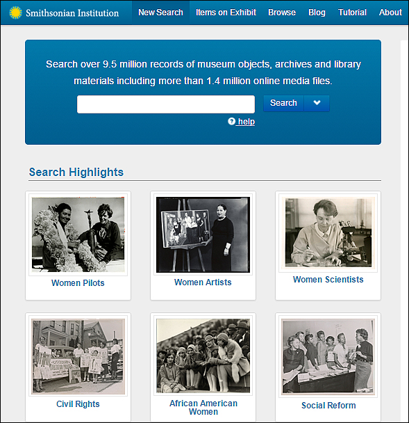 Smithsonian Collections Blog One Stop Search Centers