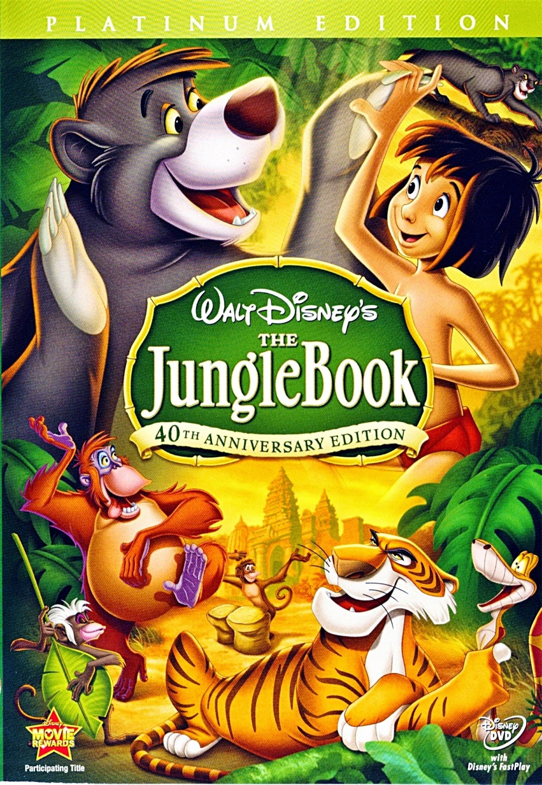 The jungle book 1967 title sequence jungle book disne vrogue co