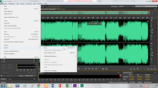 Cara Menghilangkan Suara Vokal Pada Lagu Dengan Adobe Audition CS6