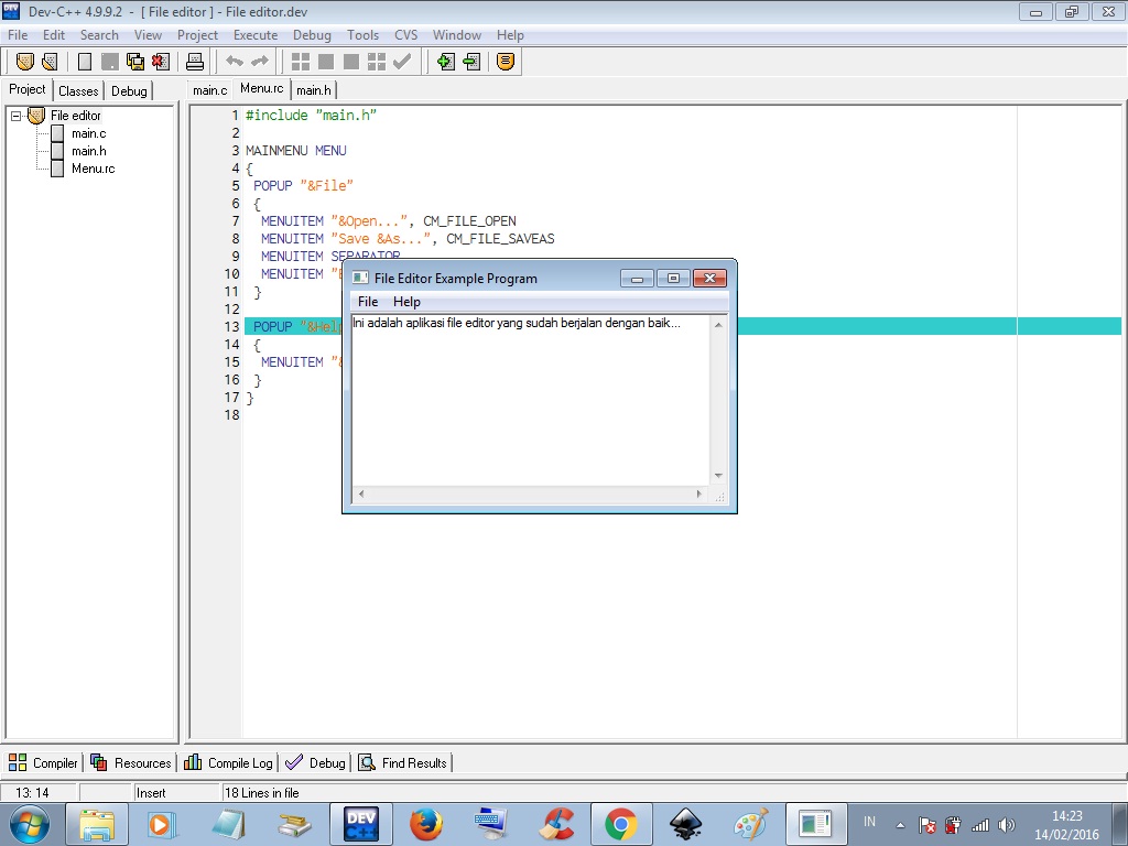 Uploads editor files. File editor. exe file.