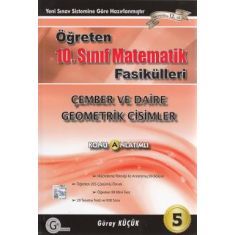 Gür 10.Sınıf Matematik Fasikülleri Çember ve Daire - Geometrik Cisimler Gür 10.Sınıf Matematik Fasikülleri Çember ve Daire - Geometrik Cisimler