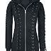 Stylish Lace-Up Straight Hoodie