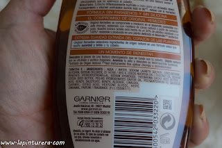 Línea capilar aceite de coco de Garnier - Opinión 04 champú ingredientes